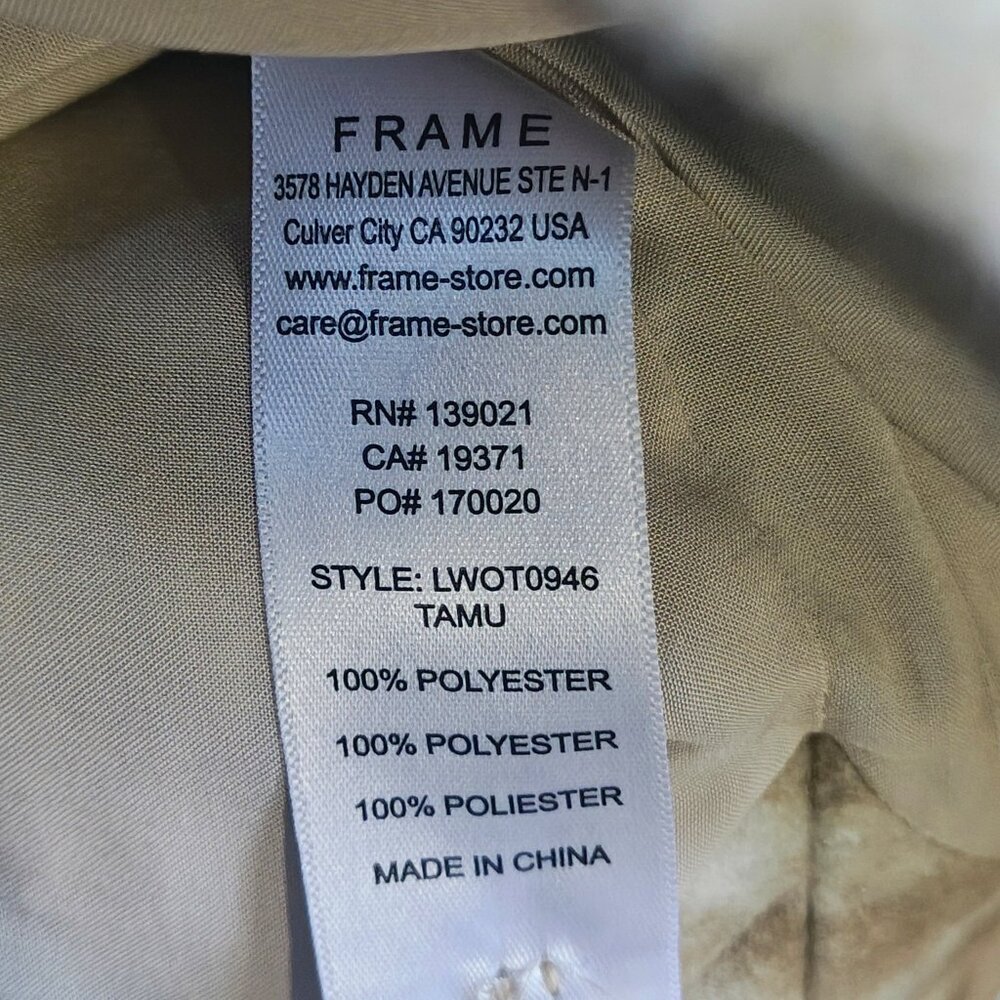 FRAME Gingham Shacket - image 11